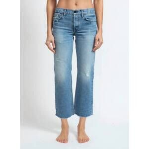 NEW ASKK NY low rise straight jeans in berkley